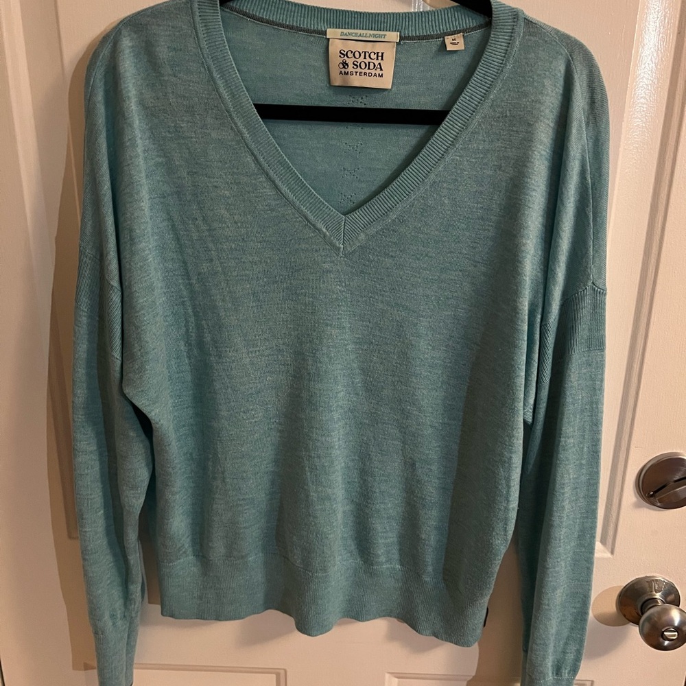 Scotch & Soda Women's Blue Sweater